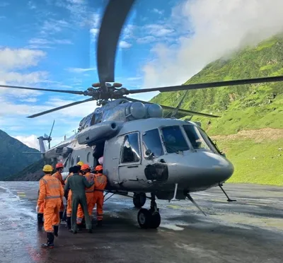 video  केदारनाथ में बचाव कार्य में चिनूक  mi 17 हेलीकॉप्टर को शामिल किया गया