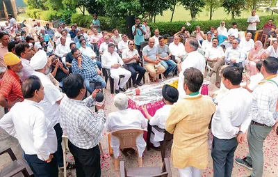 कांग्रेस के आने पर बड़खल में विकास को फिर लगेंगे पंख   विजय प्रताप