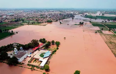 घग्घर हुई विकराल  जाखल के साथ मानसा को भी खतरा