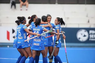 भारत ने महिला जूनियर एशिया कप के पहले मैच में उज्बेकिस्तान को 22 0 से रौंदा