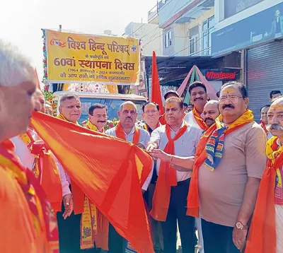 कृष्ण जन्माष्टमी पर निकाली शोभा यात्रा