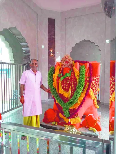 श्री पंचमुखी हनुमान की प्राण प्रतिष्ठा का समारोह संपन्न