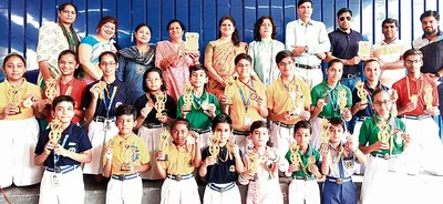 जैन पब्लिक स्कूल ने 10 स्वर्ण सहित 22 पदक व ट्राफी जीती