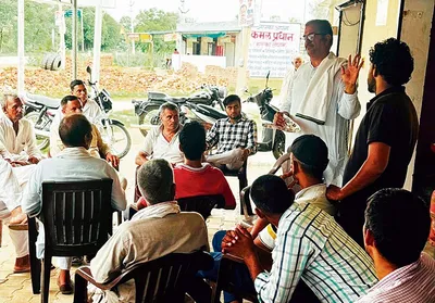 लोकसभा चुनाव में तोशाम हलके के किसानों ने कांग्रेस को किया मतदान