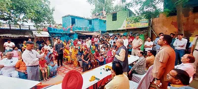 मूलचंद शर्मा ने किया विकास कार्यों का शुभारंभ