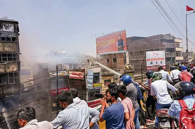 पटना के होटल में भीषण आग  6 लोगों की मौत