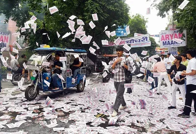 dusu election result  हाई कोर्ट छात्र संघ उम्मीदवारों को कहा  परिणाम घोषित करवाने हैं तो पहले गंदगी साफ करें