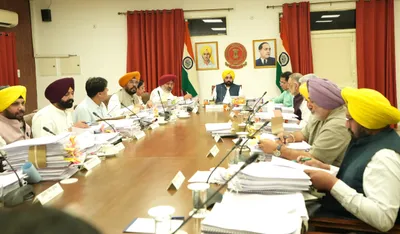 punjab cabinet meeting  कैबिनेट ने लगाई कई अहम फैसलों पर मोहर  विधानसभा सत्र 2 सितंबर से