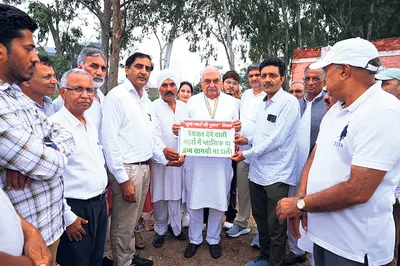 नहरों  नदियों के जल को साफ रखना आज सबसे बड़ी जरूरतः भूपेंद्र हुड्डा