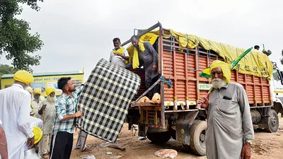 चंडीगढ़ में किसानों का प्रदर्शन समाप्त