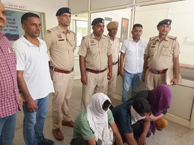 haryana crime  सिरसा में चोर गिरोह से चार सदस्य काबू  सात वारदातें सुलझी