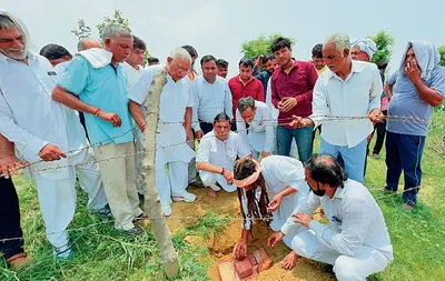 साढ़े 3 करोड़ की लागत से एक साल में बनकर तैयार होगा बामनौली में स्टेडियम   नरेश कौशिक