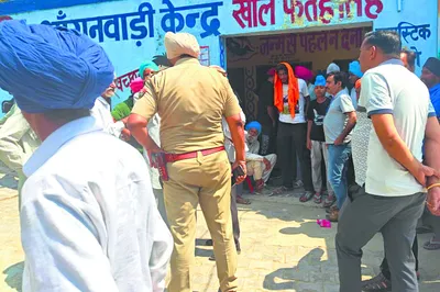 गांव खोल फतेह सिंह में ग्रामीणों ने मतदान का किया बहिष्कार