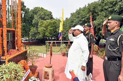 शहीदों की बदौलत हम खुली हवा में ले रहे सांस   ज्ञाानचंद