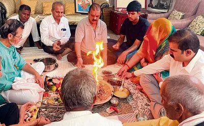 पूर्व मंत्री ठाकुर बीर सिंह की जयंती पर हवन यज्ञ का आयोजन