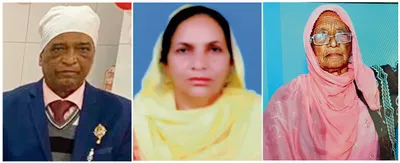 लुधियाना   परिवार के 3 सदस्यों की धारदार हथियार से हत्या