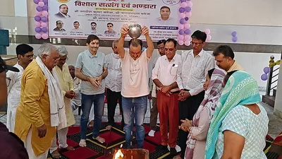 महाराजा अरूट जयंती पंजाबी समाज ने बुजुर्गों को किया सम्मानित