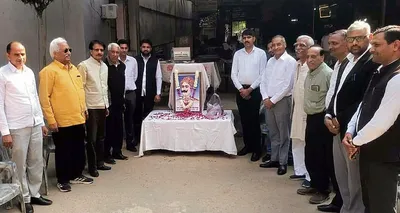 क्रांति दिवस पर राजा राव गोपालदेव  नसीबपुर के शहीदों को किया याद