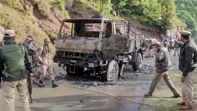 terrorist attack on army राजौरी में सैना कैंप पर आतंकी हमला  तलाशी अभियान जारी