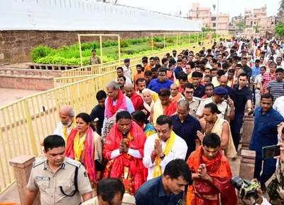 खुल गए जगन्नाथ मंदिर के चारों द्वार  भाजपा ने चुनाव में किया था वादा