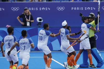 paris olympics hockey  ब्रिटेन को शूटआउट में हराकर भारत सेमीफाइनल में