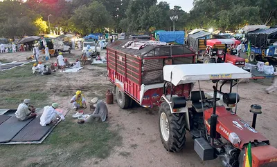 किसानों ने मांगों को लेकर चंडीगढ़ में लगाया मोर्चा