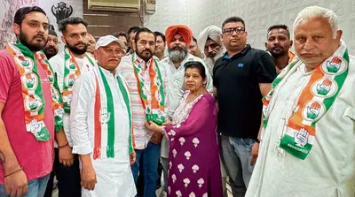 हजपा नेता गुगलानी समर्थकों के साथ कांग्रेस में शामिल