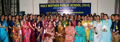 होली मदर पब्लिक स्कूल में टीचर्स वर्कशॉप का आयोजन