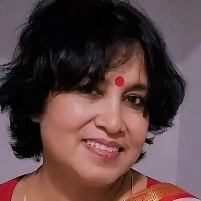 taslima nasreen  तसलीमा नसरीन बोलीं  जिन्होंने मुझे निर्वासित किया  उन्होंने ही हसीना को देश छोड़ने पर मजबूर किया