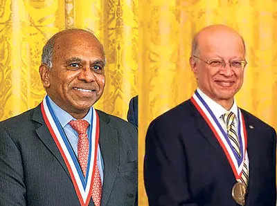 भारतवंशी वैज्ञानिक सुब्रा और अशोक अमेरिकी पदक से सम्मानित