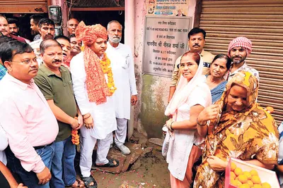 विधायक नीरज शर्मा ने सड़क निर्माण कार्य का किया शुभारंभ