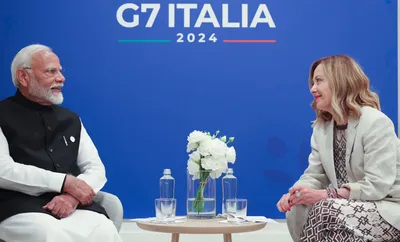 मोदी और मेलोनी ने भारत इटली रणनीतिक साझेदारी की प्रगति की समीक्षा की