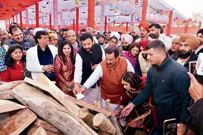 भाजपा प्रदेशाध्यक्ष  विधायक ने दी लोहड़ी  मकर संक्रांति की शुभकामनाएं