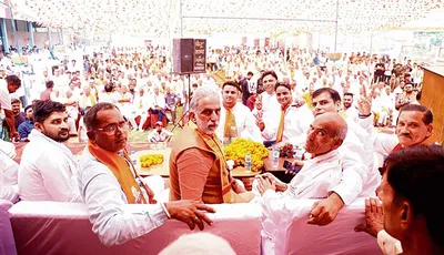 कांग्रेस के 70 साल पर भारी रहे प्रधानमंत्री मोदी के 10 साल   कृष्णपाल गुर्जर
