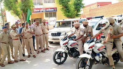 16 बाइक  2 पीसीआर और 2 दुर्गा शक्ति गाड़ियों से लैस डबवाली पुलिस