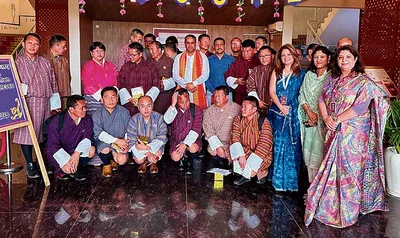 भूटान के शिक्षा अधिकारियों व प्रोग्राम लीडर्स ने किया वेगा स्कूल का दौरा