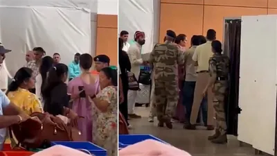 video  कंगना रनौत को चंडीगढ़ एयरपोर्ट पर cisf महिला जवान ने जड़ा थप्पड़