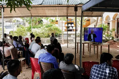 sri lanka presidential election  किसी प्रत्याशी को नहीं मिले 50  से अधिक वोट  दूसरे दौर की मतगणना के आदेश