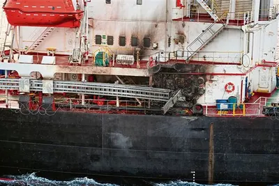 अदन की खाड़ी में वाणिज्यिक जहाज पर ड्रोन हमला