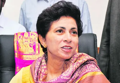 कुमारी सैलजा ने केंद्रीय मंत्री को लिखा पत्र  थेहड़ से विस्थापितों की समस्या उठाई