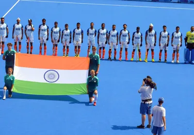 indian hockey team  हॉकी में 52 वर्ष बाद ओलंपिक में भारत ने आस्ट्रेलिया को हराया