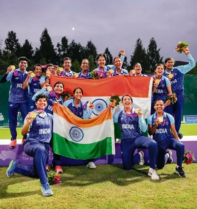 एशियाड भारतीय महिला क्रिकेट टीम ने जीता गोल्ड