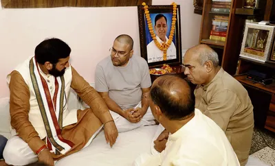 मुख्यमंत्री ने गंगा शंकर मिश्र के निधन पर जताया शोक