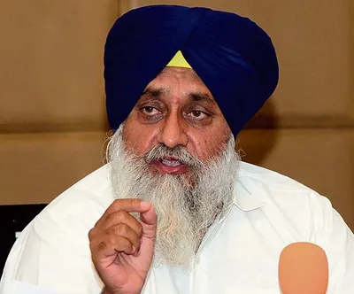 sukhbir badal resign  सुखबीर सिंह बादल ने शिअद अध्यक्ष पद से दिया इस्तीफा