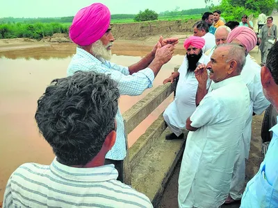 बाढ़ से बर्बाद फसलों का मुआवजा दे सरकार