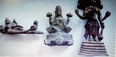मानेसर के निकट खुदाई में मिलीं 400 साल पुरानी मूर्तियां