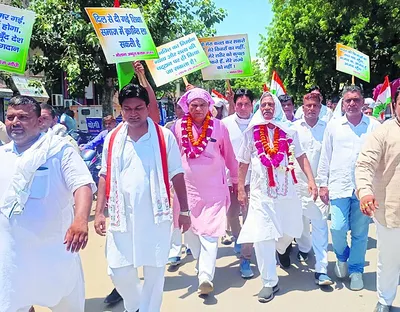 भाजपा राज में झूठ  लूट  महंगाई और बेरोजगारी की मिल रही सौगात   उदयभान