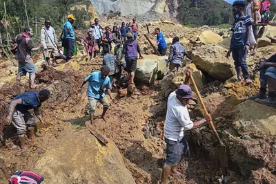 पापुआ न्यू गिनी में भूस्खलन  670 लोगों की मौत की आशंका