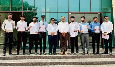 गुजविप्रौवि के 11 विद्यार्थियों को मिली प्लेसमेंट