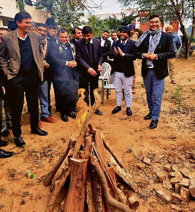 बार एसोसिएशन ने मनाया लोहड़ी पर्व